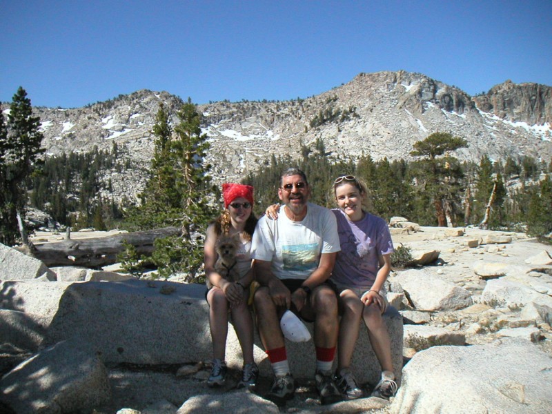 at trailhead