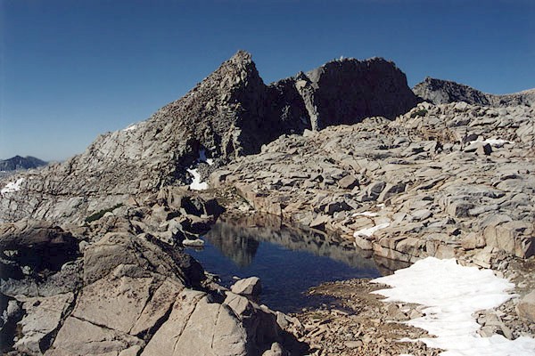 Goddard Canyon from Gunsight Pass