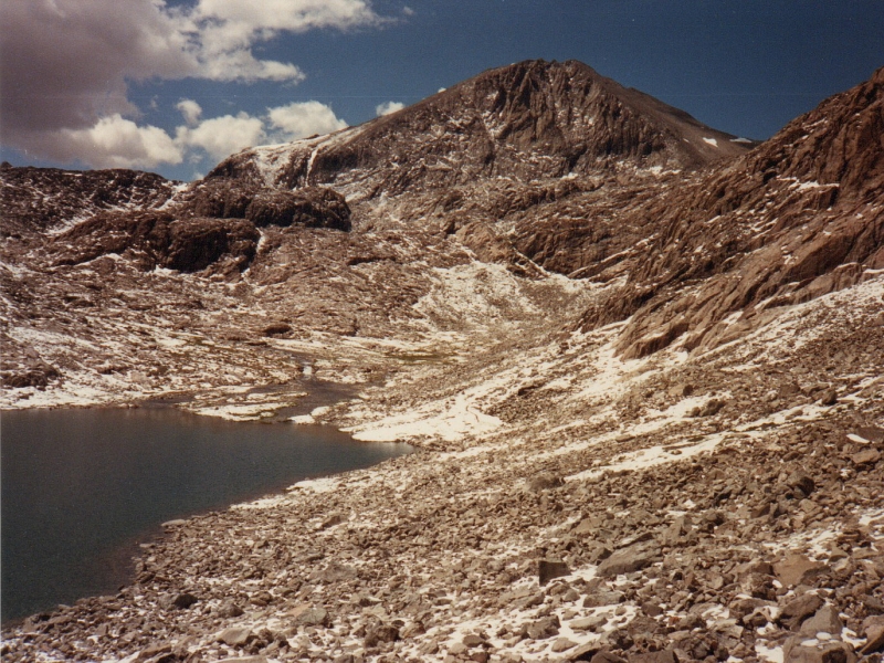 Mt Goddard from Ionian Basin