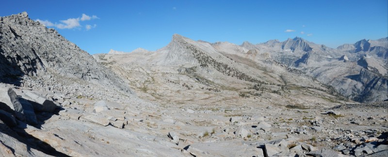 view toward Lonely Lake