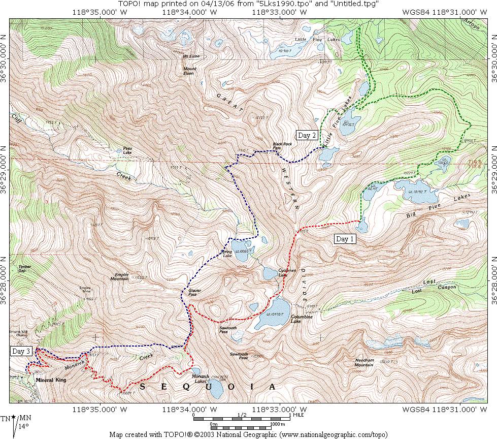 5 Lks Map