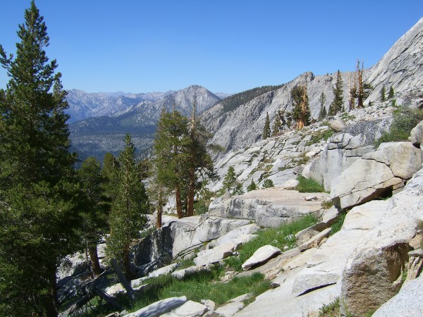 near the lakes