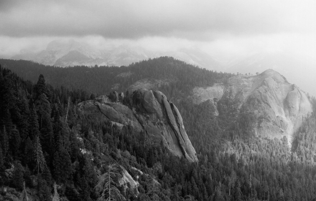 view W from Kaweah Gap