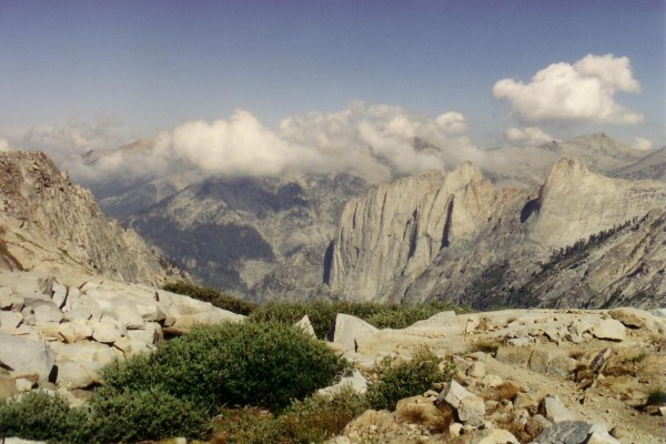 view W from Kaweah Gap