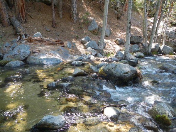 Mehrten Creek ford