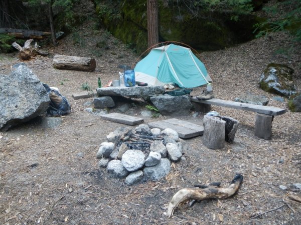 Buck Creek camp