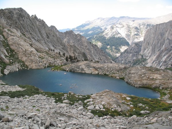 lake below Precipice Lake