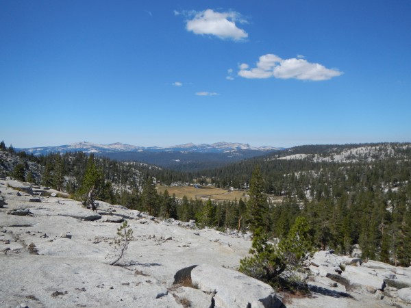 meadow filled cirque