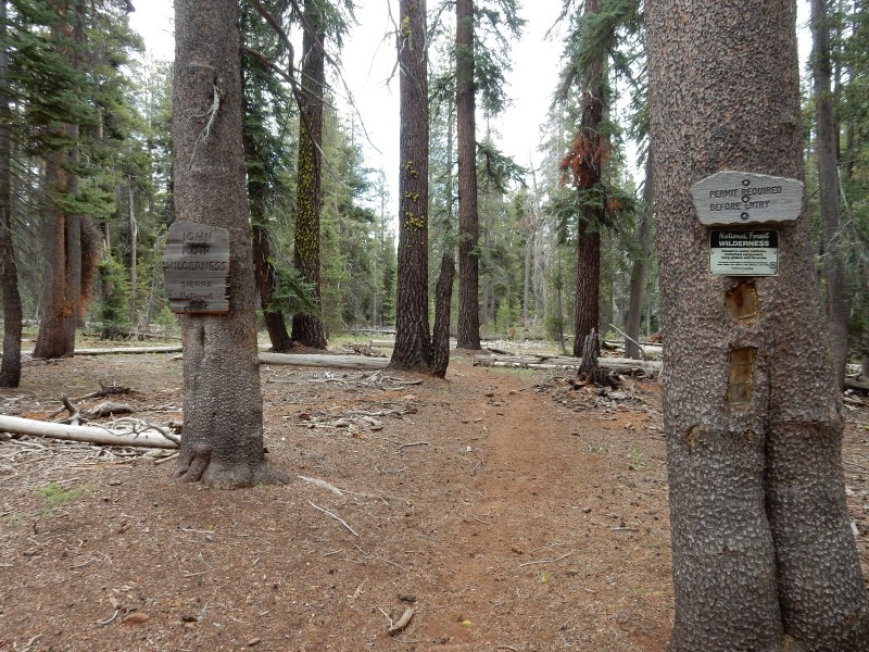 Wilderness boundary